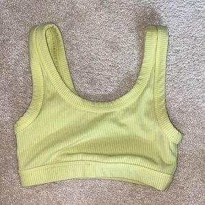 ALO yoga Light Green bra top XS